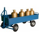 Remorque industrielle 1 essieu directeur - 1000 kg