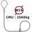 Elingue de débardage - CMU 2560 kg - complet avec choker