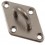 Pontet sur platine losange inox