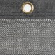 Filet brise-vue gris anthracite 100% occultation