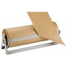 Dérouleur et coupeur pour rouleau en papier horizontal