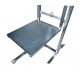 Plateau amovible et porte bobine inox MCH150