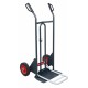 Diable incurvé bavette fixe et repliable - 350 kg