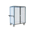 Servante grillagée bleu petites mailles verrouillable - 500 kg