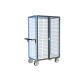 Chariot roll grillagée verrouillable - 500 kg