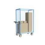 Chariot grillagé multi niveaux 500 kg