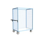 Chariot grillagé 3 côtés multi niveaux 500 kg - grand modèle
