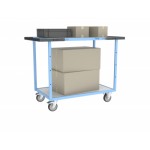 Servante 2 plateaux bois gris - 250 kg