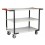 Servante 3 longs plateaux bois gris - 250 kg