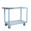 Servante 2 longs plateaux bois et poignée - 250 kg