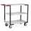 Servante grise 3 plateaux bois - 250 kg