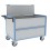 Chariot conteneur avec couvercle - 500 kg
