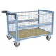 Chariot conteneur grand plateau - 500 kg