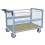 Chariot conteneur grand plateau - 500 kg