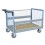 Chariot conteneur grand plateau - 500 kg