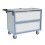Chariot conteneur avec toit - 250 kg