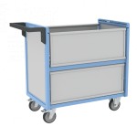 Chariot conteneur sans couvercle - 250 kg
