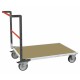 Chariot modulaire grand plateau - 500 kg 