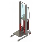 Gerbeur à levée électrique avec plateau inox - 100 kg
