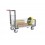 Chariot caisse grillagé - 500 kg