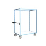 Servante multi-niveaux et long plateau bois - 500 kg