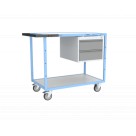 Servante établi à 2 tiroirs - 250 kg