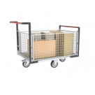 Chariot modulaire dossiers et ridelles - 500 kg 