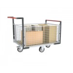 Chariot modulaire dossiers et ridelles - 500 kg 