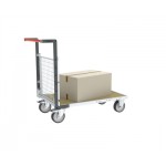 Chariot modulaire dossier grillagé - 500 kg 