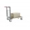 Chariot modulaire dossier grillagé - 500 kg 
