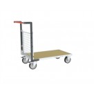 Chariot modulaire grille plateau long - 500 kg 