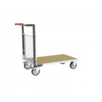 Chariot modulaire grille plateau long - 500 kg 