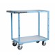 Servante 2 plateaux bois avec poignée haute - 250 kg