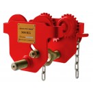 Chariot porte-palan &agrave; translation par cha&icirc;ne &eacute;conomique